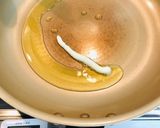 まいたけとスナップえんどうのジェノベーゼ作り方3写真
