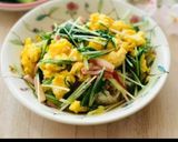 水菜とカニカマで､フーヨーハイ風作り方13写真