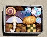 絞り出しクッキー3種（バター、紅茶、苺）作り方10写真