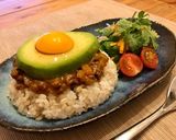 アボガド　簡単　キーマカレー　時短作り方6写真