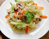 しらたきで塩焼きそば風　糖質オフ！作り方4写真