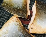 キノコとしあげる●鮭切り身の米粉ソテー作り方2写真