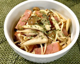 きのことベーコンのめんつゆバター炒め作り方6写真