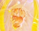 簡単！材料4つ。桃のたまごミルク・アイス作り方2写真