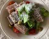 鮪ローストの燻製　香草オイル漬け作り方8写真