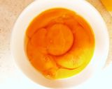 簡単！材料4つ。桃のたまごミルク・アイス作り方4写真