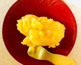 簡単！材料4つ。桃のたまごミルク・アイス作り方8写真