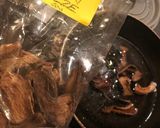 ポルチーニ茸のクリームパスタ作り方2写真