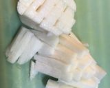 さっぱりヘルシーネバトロ梅サラダ❤︎作り方1写真