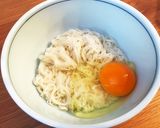 簡単5分！釜玉素麺、新玉生姜焼きのせ作り方6写真