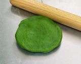HBで簡単★抹茶ワッフル★あんこ入り作り方3写真