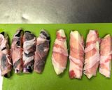 なすの豚肉巻き天ぷら♪作り方2写真