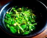 3分で♡豆苗オニオンコンソメスープ作り方3写真