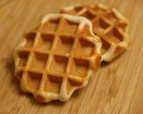 HBで簡単★抹茶ワッフル★あんこ入り作り方11写真
