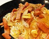 ガーリック・そうめんチャンプルー作り方4写真