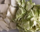 ツナとキャベツの和風パスタ作り方1写真