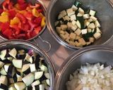 カレールーで夏野菜たっぷりキーマカレー作り方3写真