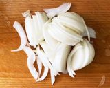 簡単ヘルシー☆豚レバーのペペロンチーノ風作り方4写真
