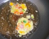 パプリカとウインナーのカラフルかき揚げ作り方5写真