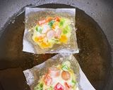 パプリカとウインナーのカラフルかき揚げ作り方4写真