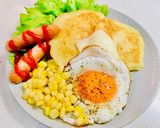 もっちもち♡豆腐と豆乳のパンケーキ♡作り方16写真
