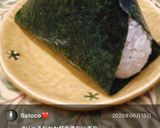 じゃこ&おかか&紅生姜マヨにぎり♡作り方3写真