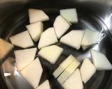 まがりたけとベビー帆立の煮物作り方5写真