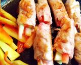スイカの豚肉巻き作り方4写真