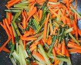 あと1品に☆人参と小松菜のポン酢炒め作り方5写真