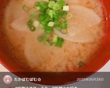 赤だしのお味噌汁の仕上げにチョロっと♡作り方7写真