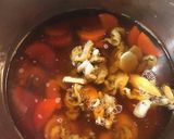まがりたけとベビー帆立の煮物作り方8写真