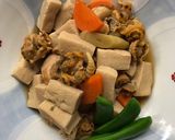まがりたけとベビー帆立の煮物作り方10写真