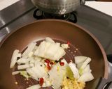 中華風　ピリ辛高菜リゾット作り方1写真