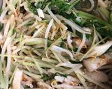 水菜ともやしのナムル作り方3写真