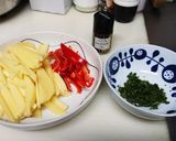 じゃがいも炒め☆ジャガと塩コショウだけ作り方1写真