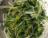 アスパラとかいわれの胡麻酢和え作り方4写真