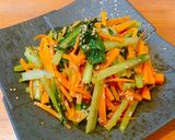 あと1品に☆人参と小松菜のポン酢炒め作り方6写真