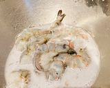 ☆海老チリとろっと茄子の半熟卵丼☆作り方5写真
