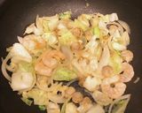 もちもち♪海鮮明太子焼きうどん作り方4写真