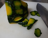 弁当冷凍作り置き☆カボチャと枝豆のサラダ作り方3写真