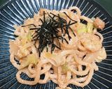 もちもち♪海鮮明太子焼きうどん作り方6写真