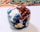 涼を感じるバタフライピー寒天作り方3写真