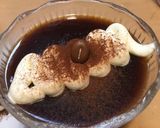 チョコパンナコッタのティラミス風デザート作り方12写真