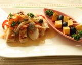 彩り野菜と♬クリーム☆グリル・チキン作り方8写真