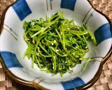 レンジで簡単!豆苗のごま和え作り方4写真