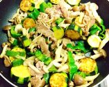 ズッキーニと豚肉の味噌野菜炒め作り方10写真