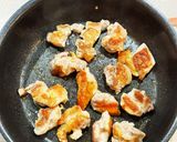鶏とニラ炒めのチーズ和え作り方2写真
