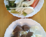 カレー野菜　ダイエットに！　レトルト使用作り方1写真