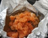 鯖缶とめんたいのオーブン焼き作り方1写真