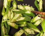 オクラの醤油炒め(❛ᴗ❛)お弁当にも!作り方2写真